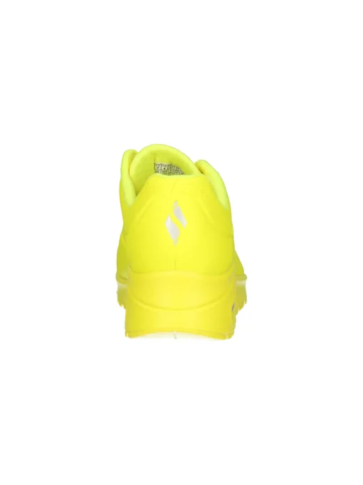 Sneaker Skechers Uno da donna gialla fluo