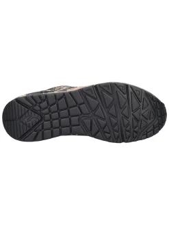 Sneaker Skechers Uno da donna nera