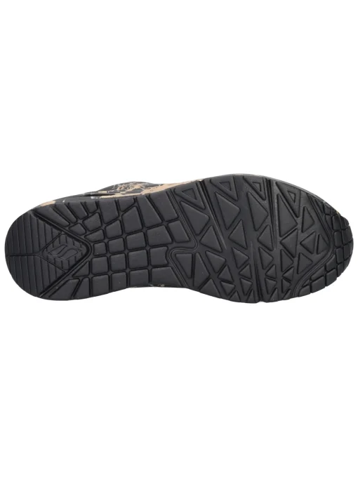Sneaker Skechers Uno da donna nera