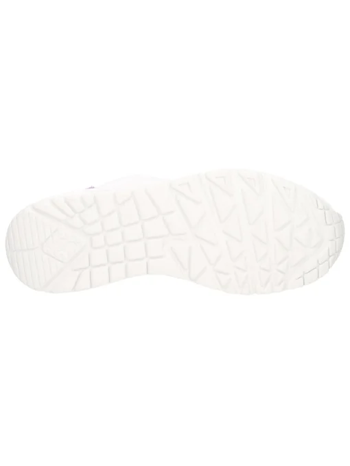 Sneaker Skechers Uno da donna bianca