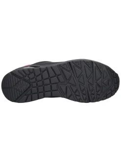 Sneaker Skechers Uno da donna nera