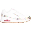 Sneaker Skechers Uno Love da donna bianca