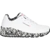 Sneaker Skechers Uno Love da donna bianca