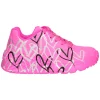 Sneaker Skechers Uno Love da bambina fucsia