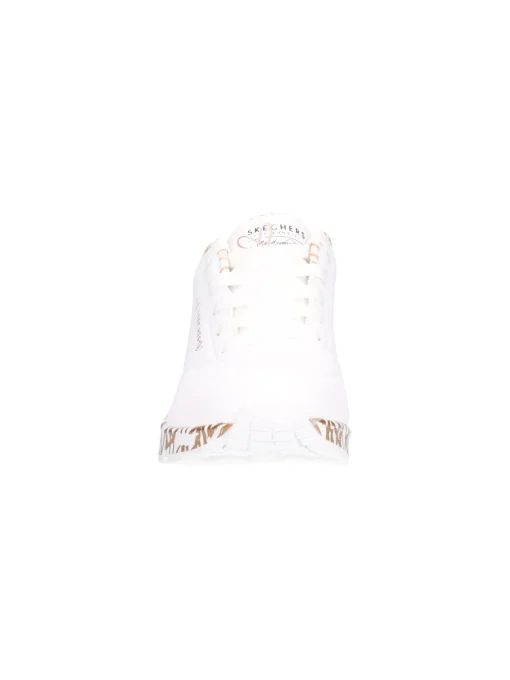 Sneaker Skechers Uno Love da donna bianca