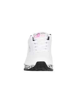Sneaker Skechers Uno Love da donna bianca