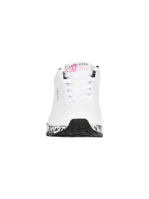 Sneaker Skechers Uno Love da donna bianca
