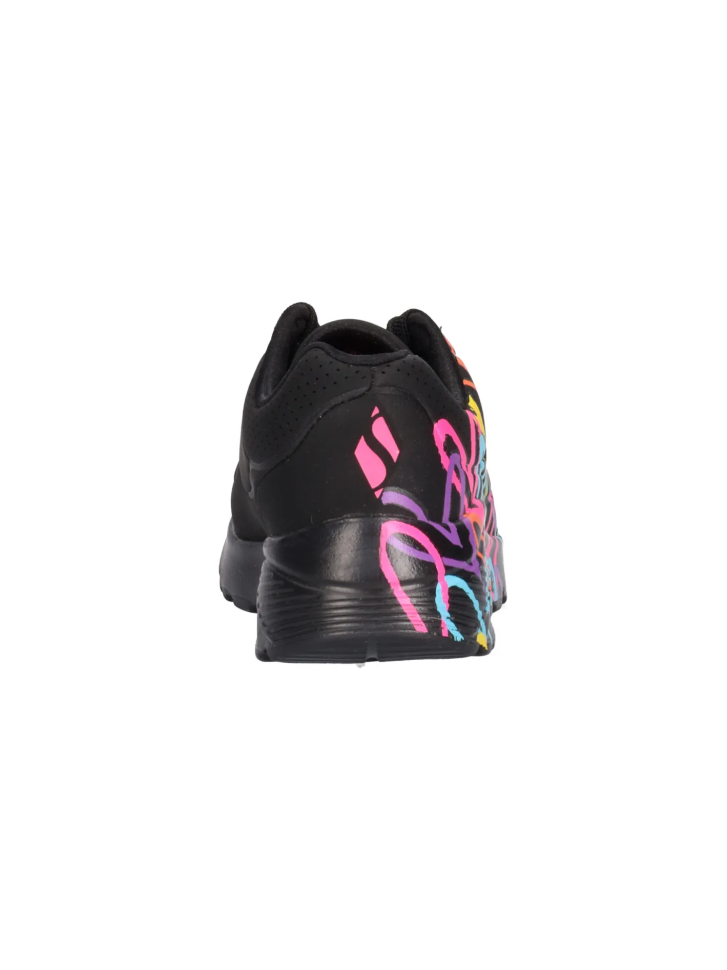 Sneaker Skechers Uno Love da bambina nera