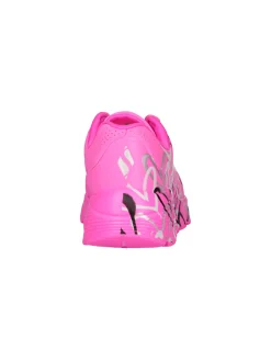 Sneaker Skechers Uno Love da bambina fucsia