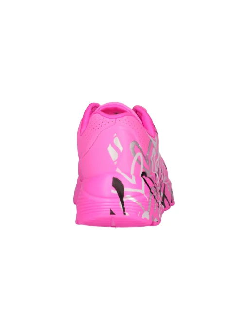 Sneaker Skechers Uno Love da bambina fucsia