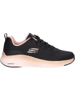 Sneaker Skechers Vapor Foam Vegan da donna nera