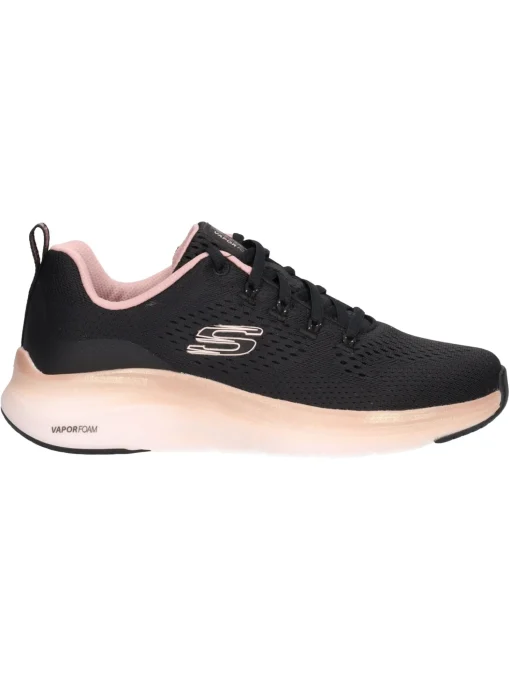 Sneaker Skechers Vapor Foam Vegan da donna nera