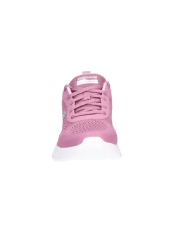Sneaker Skechers Vegan da donna rosa scuro