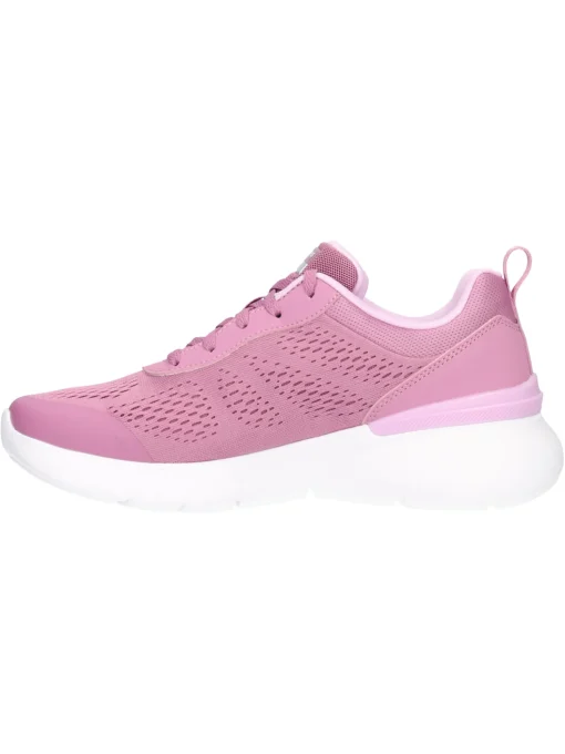 Sneaker Skechers Vegan da donna rosa scuro