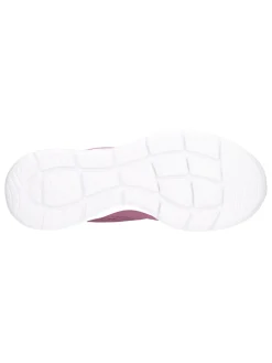 Sneaker Skechers Vegan da donna rosa scuro