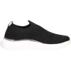 Sneaker slip on Lumberjack Keira da donna nera