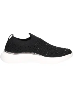 Sneaker slip on Lumberjack Keira da donna nera