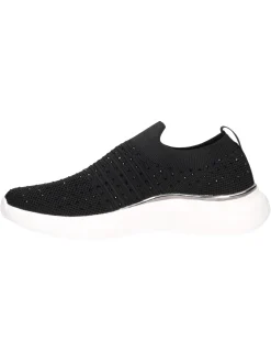 Sneaker slip on Lumberjack Keira da donna nera