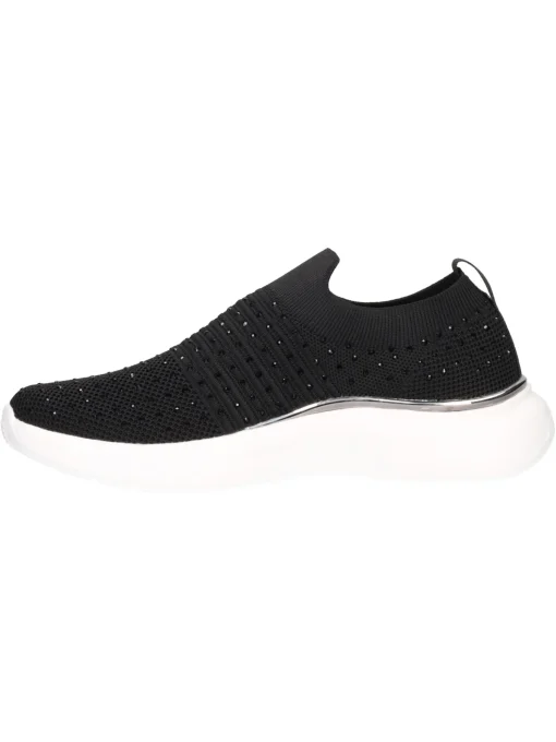 Sneaker slip on Lumberjack Keira da donna nera