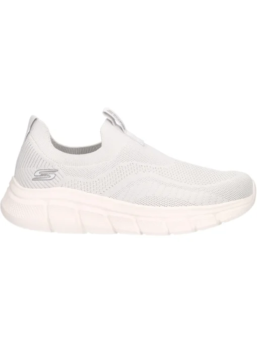 Sneaker slip on Skechers Bobs da uomo grigia