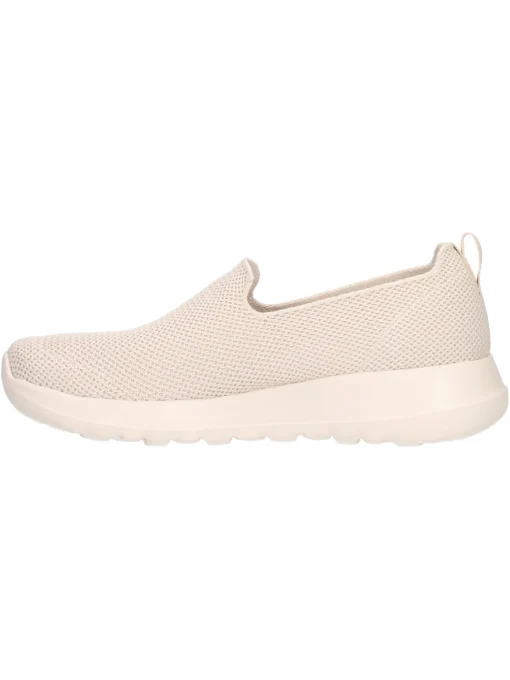 Sneaker slip on Skechers Go Walk da donna beige