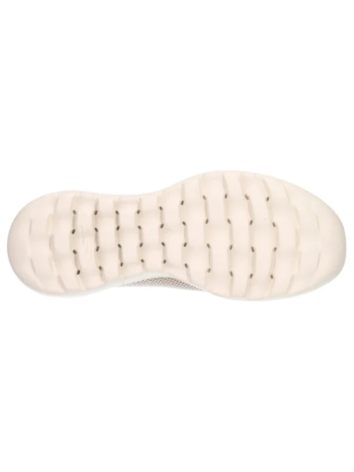 Sneaker slip on Skechers Go Walk da donna beige