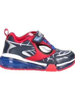 Sneaker Spiderman by Geox da bambino blu