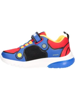 Sneaker Super Mario by Geox da bambino blu e rossa