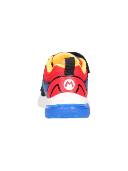 Sneaker Super Mario by Geox da bambino blu e rossa