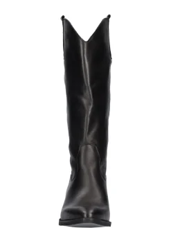 Stivale con tacco basso Liviana da donna nero
