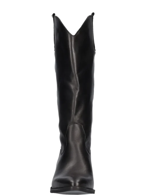 Stivale con tacco basso Liviana da donna nero