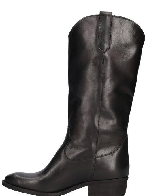 Stivale con tacco basso Liviana da donna nero