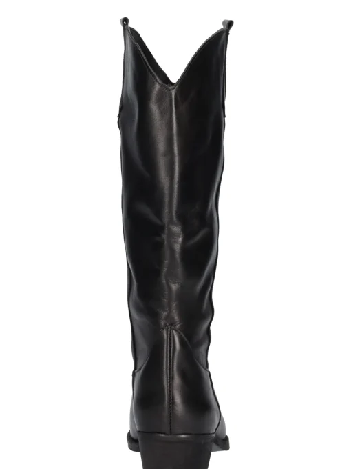 Stivale con tacco basso Liviana da donna nero