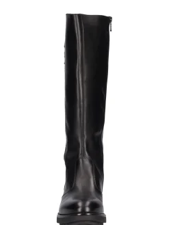 Stivale con tacco basso Nero Giardini da donna nero