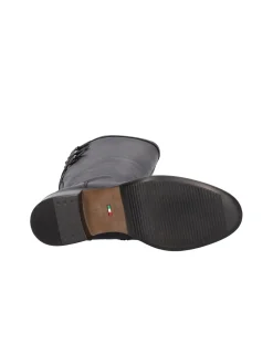 Stivale con tacco basso Nero Giardini da donna nero