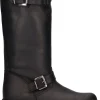Stivale con tacco basso Stelio Malori 2000 medio da donna nero
