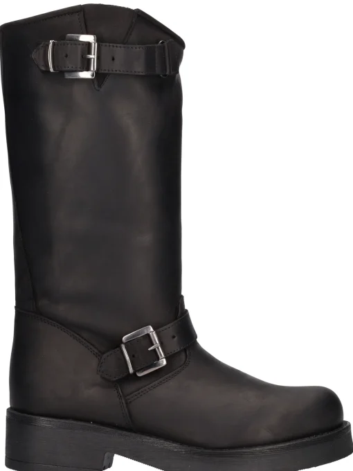 Stivale con tacco basso Stelio Malori 2000 medio da donna nero