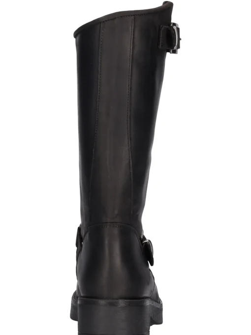 Stivale con tacco basso Stelio Malori 2000 medio da donna nero