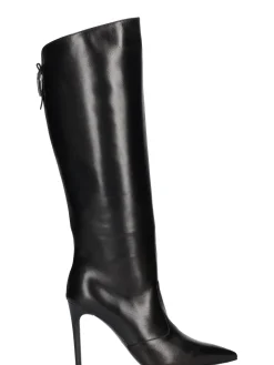 Stivale con tacco fino Nero Giardini da donna nero