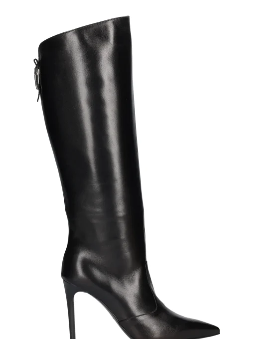 Stivale con tacco fino Nero Giardini da donna nero
