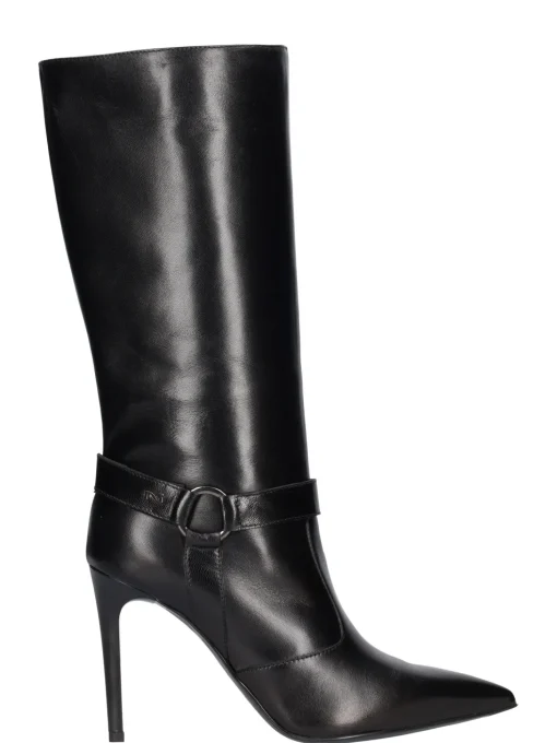 Stivale con tacco fino Nero Giardini da donna nero
