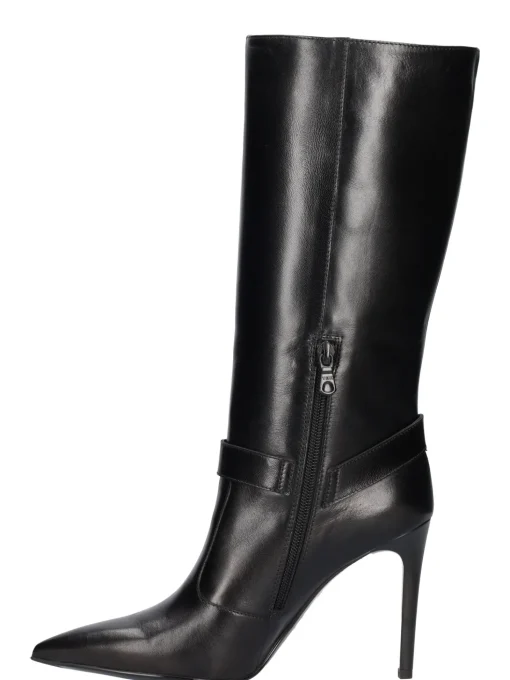 Stivale con tacco fino Nero Giardini da donna nero