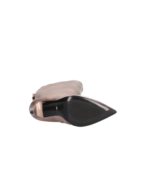 Stivale con tacco fino Nero Giardini da donna rame metal