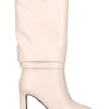 Stivale con tacco largo Laura Biagiotti da donna beige