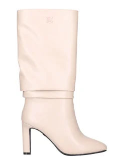 Stivale con tacco largo Laura Biagiotti da donna beige
