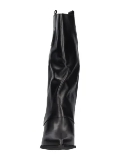 Stivale con tacco largo Liviana da donna nero