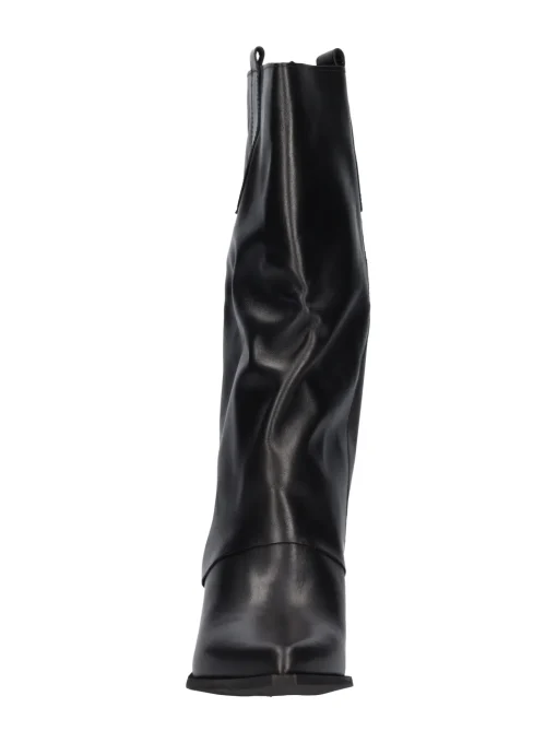 Stivale con tacco largo Liviana da donna nero