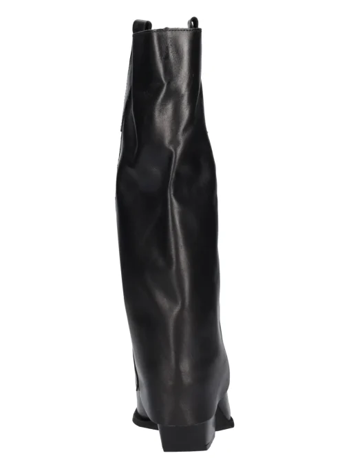 Stivale con tacco largo Liviana da donna nero