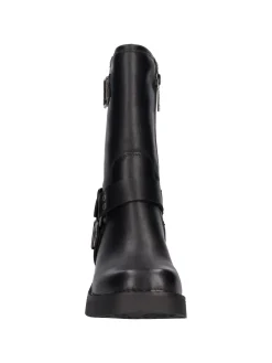 Stivale con tacco largo Refresh Vegan da donna nero