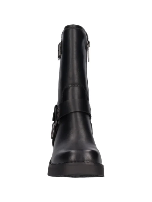 Stivale con tacco largo Refresh Vegan da donna nero